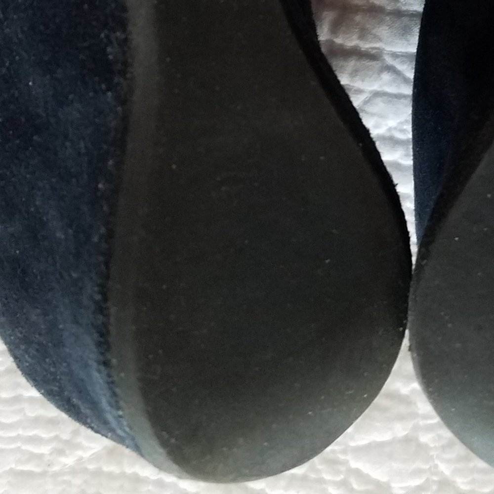 Vaneli Blue Suede Shoes 8 1/2 - Picture 6 of 8